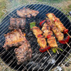Barbecue : brochettes et ribs, mai 2022